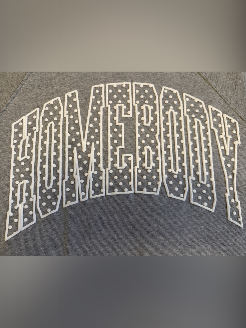 Homebody Graphic Crewneck Sweatshirt - Gray - Picture 3 of 4